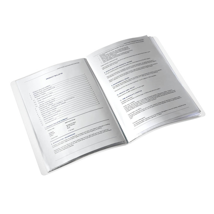 Artikelbild 2 für LEITZ WOW Sichtbuch DIN A4, 40 Hüllen eisblau-metallic, 1 St., Artikelnummer 401310