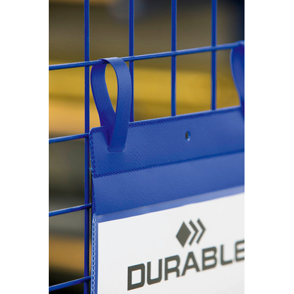 Artikelbild 3 für DURABLE Gitterboxtaschen blau A5, 50 St., Artikelnummer 556807