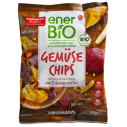Artikelbild 2 für enerBiO Bio Gemüse Chips 75,0 g, Artikelnummer 510887