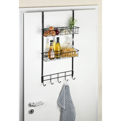 Artikelbild 7 für WENKO Türregal schwarz 39,0 x 10,0 x 75,0 cm, 1 St., Artikelnummer 531527