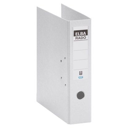 Artikelbild 3 für ELBA rado plast Ordner weiß Kunststoff 8,0 cm DIN A4, 1 St., Artikelnummer 255646