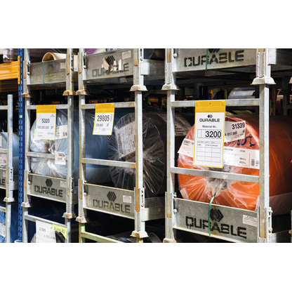 Artikelbild 3 für DURABLE Magnettaschen gelb A4, 10 St., Artikelnummer 784961