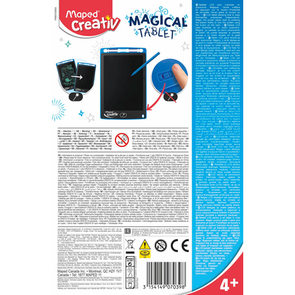 Artikelbild 4 für Maped® Creativ Magische Maltafel blau, Artikelnummer 300438