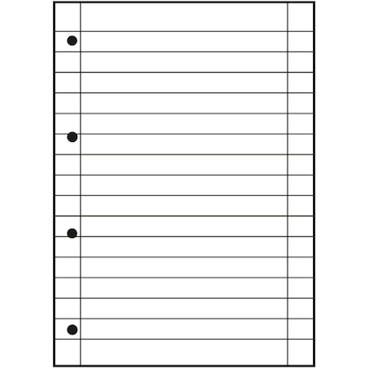 Artikelbild 2 für OXFORD Ringbucheinlage A4 liniert, 50 Blätter, Artikelnummer 298586
