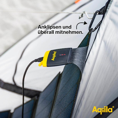 Artikelbild 10 für Aqiila® Sunbird P56 Solarladegerät schwarz, 56 W, Artikelnummer 533929