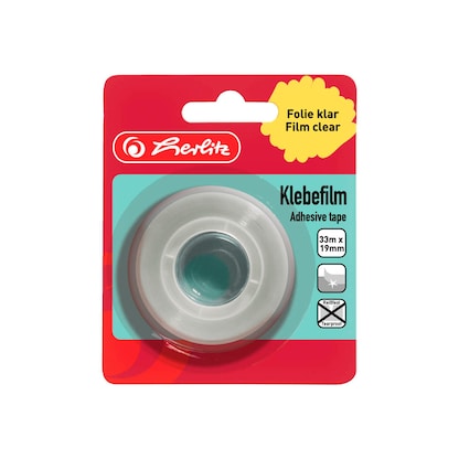 Artikelbild für herlitz Klebefilm transparent 19,0 mm x 33,0 m 1 St., Artikelnummer 699688