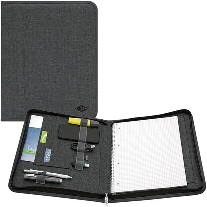 Artikelbild für WEDO Konferenzmappe COLLEGE Kunstfaser DIN A4 grau, Artikelnummer 185922