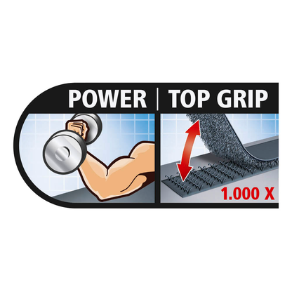 Artikelbild 4 für tesa Klettband ON & OFF® EXTRA STRONG schwarz, 1 Rolle, Artikelnummer 303554