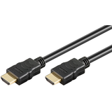 Artikelbild 1 für goobay HDMI 2.0 HDMI-Kabel 10,2 Gbit/s 1,5 m schwarz, 1 St., Artikelnummer 826737
