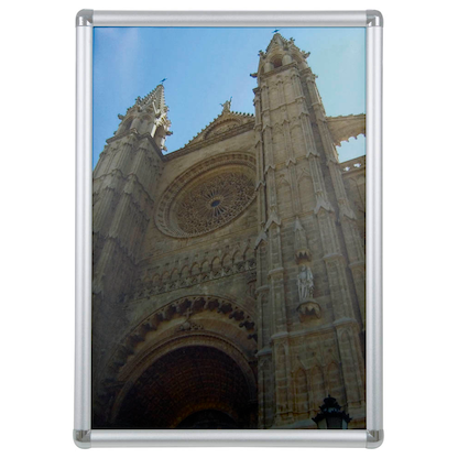 Artikelbild für FRANKEN Klapprahmen Standard silber 45,0 x 62,4 cm, 1 St., Artikelnummer 533834