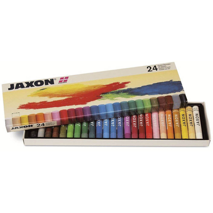 Artikelbild für JAXON 47424 Ölkreide farbsortiert 24 St., Artikelnummer 621560