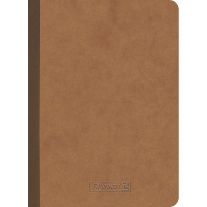 Artikelbild 3 für BRUNNEN Notizbuch FACT!plus DIN A6 kariert, hellbraun Softcover 192 Seiten, 1 Block, Artikelnummer 185464