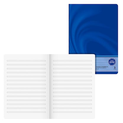 Artikelbild für BRUNNEN Schulheft Vivendi Lineatur 3 liniert DIN A5 ohne Rand, 16 Blatt, 1 St., Artikelnummer 603867