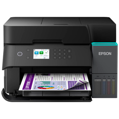 Artikelbild 3 für AKTION: EPSON EcoTank ET-3950 3 in 1 Tintenstrahl-Multifunktionsdrucker schwarz mit 60 Euro CashBack, Artikelnummer 683229