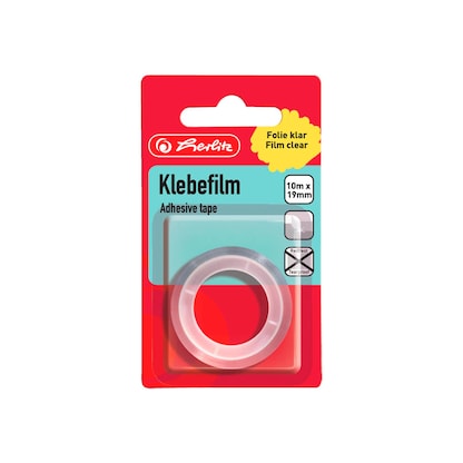 Artikelbild für herlitz Klebefilm transparent 19,0 mm x 10,0 m 1 St., Artikelnummer 699706