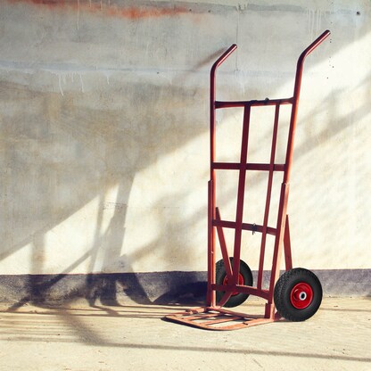 Artikelbild 7 für relaxdays Sackkarrenräder luftbereift schwarz, rot Stahl Felgen, Achse 2,0 cm, Artikelnummer 452393