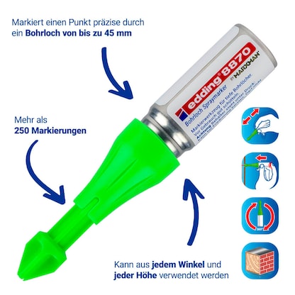Artikelbild 3 für edding 8870 Tieflochmarker grün, 1 St., Artikelnummer 142819