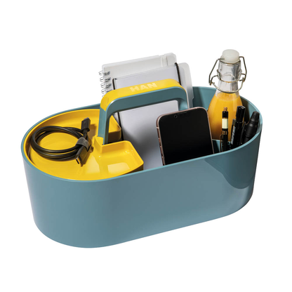 Artikelbild 2 für HAN Schreibtisch-Organizer Toolbox Loft blau Kunststoff 4 Fächer 34,0 x 18,7 x 18,8 cm, Artikelnummer 630796