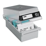 Artikelbild 1 für HAN Karteikasten DIN A7 für 800 Karteikarten lichtgrau mit Deckel, Artikelnummer 694083