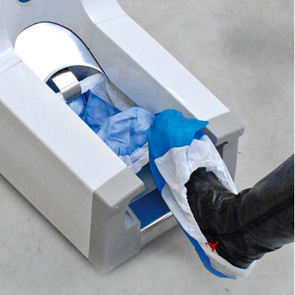 Artikelbild 5 für franz mensch Überschuhspender Hygomat Classic 88810 weiß, grau Kunststoff, 1 St., Artikelnummer 433755