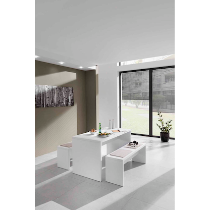 Artikelbild 4 für HAMMERBACHER Bänke Meeting Point VMB118/W weiß Holz 118,0 cm, 2 St., Artikelnummer 369874