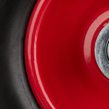 Artikelbild 5 für relaxdays Sackkarrenräder luftbereift schwarz, rot Stahl Felgen, Achse 2,0 cm, Artikelnummer 452393