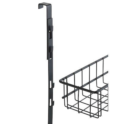 Artikelbild 10 für WENKO Türregal schwarz 39,0 x 10,0 x 75,0 cm, 1 St., Artikelnummer 531527