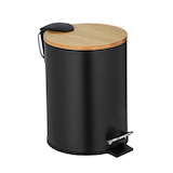 Artikelbild 1 für WENKO Tortona Kosmetikeimer 3,0 l schwarz, 1 St., Artikelnummer 807071