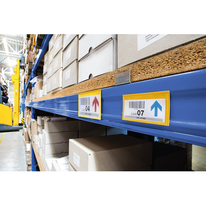 Artikelbild 2 für DURABLE Magnettaschen gelb 10,0 x 3,8 cm, 50 St., Artikelnummer 974691