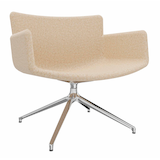 Artikelbild 1 für fm Sessel LODUS sand chrom Stoff 86,0 x 86,0 x 80,0 cm, 1 St., Artikelnummer 448926