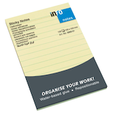 Artikelbild 1 für inFO Haftnotizen 5669-01-L gelb, 1 Block, Artikelnummer 438352