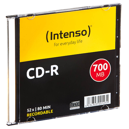 Artikelbild 2 für Intenso CD-R 700 MB, 10 St., Artikelnummer 213454