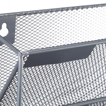 Artikelbild 7 für relaxdays Wandprospekthalter silber DIN A4 quer 6 Fächern 32,5 x 10,5 x 40,5 cm, 1 St., Artikelnummer 473874