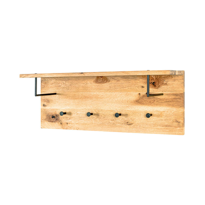 Artikelbild 4 für HAKU Möbel Wandgarderobe 22359 braun Holz 4 Haken 80,0 x 30,0 cm, Artikelnummer 551851