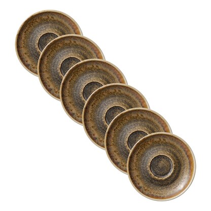 Artikelbild für HEART & SOUL Untertassen Perfect Match Cumin hellbraun Ø 12,0 cm, 6 St., Artikelnummer 108599