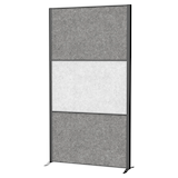 Artikelbild 1 für MAUL Akustik-Trennwand MAULconnecto 9602089, hellgrau, dunkelgrau 100,0 x 182,0 cm, 1 St., Artikelnummer 156677