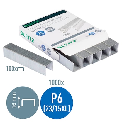 Artikelbild 3 für LEITZ Heftklammern 5579 23/15 XL, 1.000 St., Artikelnummer 648261