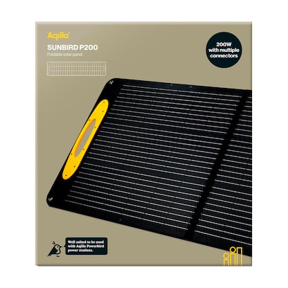 Artikelbild 10 für Aqiila® Sunbird P200 Lade-Solarpanel schwarz, Kabellänge: 3,0 m, 200 W, Artikelnummer 533939