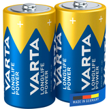 Artikelbild 1 für VARTA Batterien LONGLIFE Power Alkali-Mangan Baby C 1,5 V, 2 St., Artikelnummer 552899