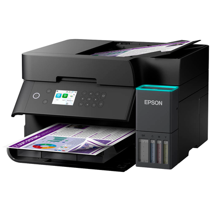 Artikelbild 7 für AKTION: EPSON EcoTank ET-3950 3 in 1 Tintenstrahl-Multifunktionsdrucker schwarz mit 60 Euro CashBack, Artikelnummer 683229