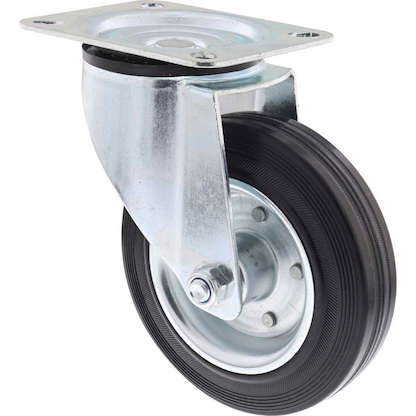 Artikelbild für WAGNER® design yourself Transportgeräte-Lenkrolle RO 6160 silber, Artikelnummer 418257