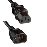 Artikelbild 1 für goobay Geräte C14/Geräte C13 Kabel Kaltgeräte-Verlängerungskabel 1,5 m schwarz, 1 St., Artikelnummer 245795