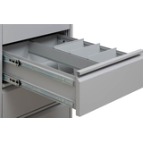 Artikelbild 1 für Gürkan Fachteiler für Regale lichtgrau 21,3 cm 15,5 cm, Artikelnummer 118982