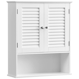 Artikelbild 1 für VASAGLE Bad-Hängeschrank BBC27WT weiß 60,0 x 20,0 x 70,0 cm, Artikelnummer 439038