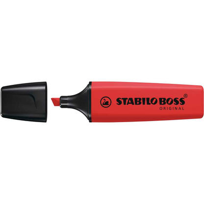 Artikelbild für STABILO BOSS ORIGINAL Textmarker rot, 1 St., Artikelnummer 739266