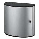 Artikelbild 1 für DURABLE Schlüsselkasten alu, schwarz mit 18 Haken, Zylinderschloss, 30,0 x 11,8 x 28,0 cm, 1 St., Artikelnummer 569145