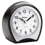 Artikelbild 1 für Mebus Wecker weiß schwarz Kunststoff 11,5 x 13,0 cm, Artikelnummer 327637