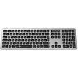 Artikelbild 1 für RaidSonic ICY BOX® KSK-8023BTRF Tastatur kabellos silber, Artikelnummer 105367