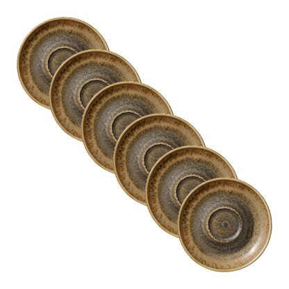 Artikelbild für HEART & SOUL Untertassen Perfect Match Cumin hellbraun Ø 14,0 cm, 6 St., Artikelnummer 108627