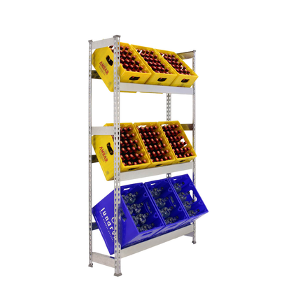 Artikelbild für Simonrack Getränkekistenregal SIMONBOTTLE 3 8435104962664 silber 100,0 x 30,0 x 180,0 cm, Artikelnummer 980654